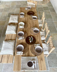 Esstisch Boho Massivholz Eiche