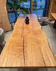 Buche Monolith Tisch aus einem Stamm