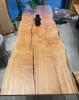 Buche Monolith Tisch aus einem Stamm