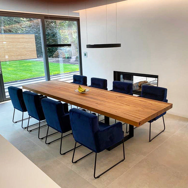 Massivholztisch aus Eichenholz Altholz | Esstisch nach Maß | Tisch Eiche massiv | Holzwerk Hamburg
