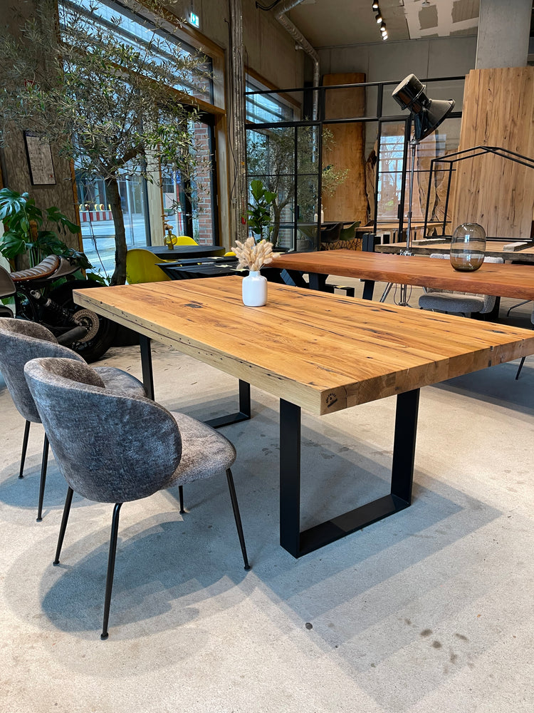 Esstisch Eichenholz Altholz Massivholz 200x100cm | Holzwerk Hamburg