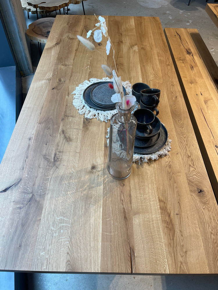 Esstisch Eiche Massivholztisch 220x100cm | Holzwerk Hamburg