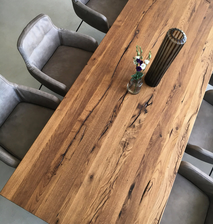 Esstisch Naturholz massiv rustikal Holztisch | Tischplatte | Holzwerk Hamburg