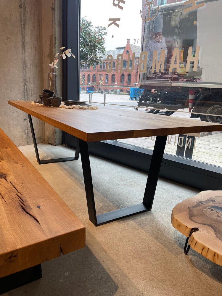 Esstisch Eiche Massivholztisch 220x100cm | Holzwerk Hamburg