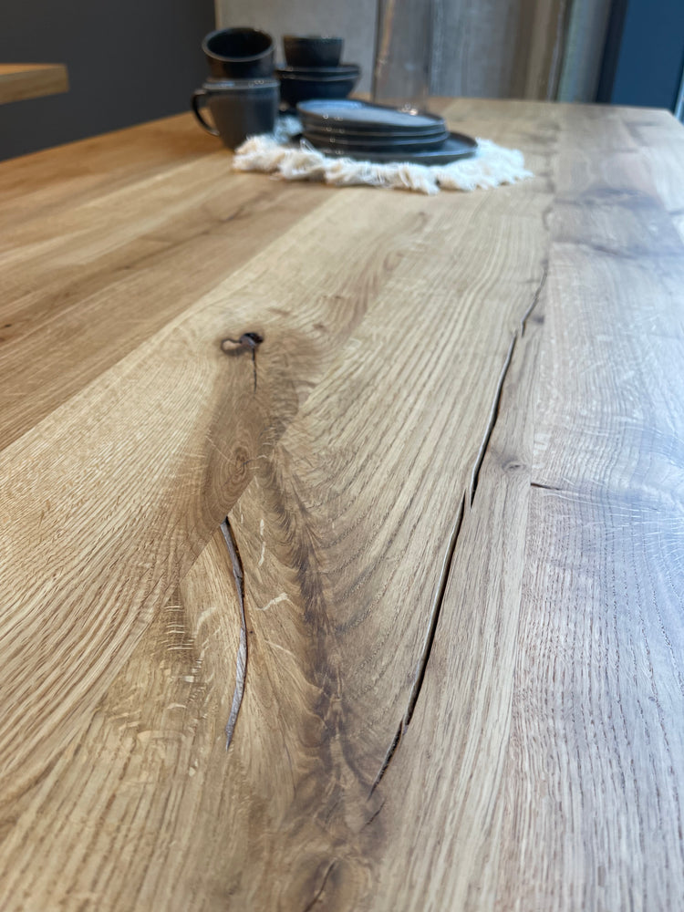 Esstisch Eiche Massivholztisch 220x100cm | Holzwerk Hamburg