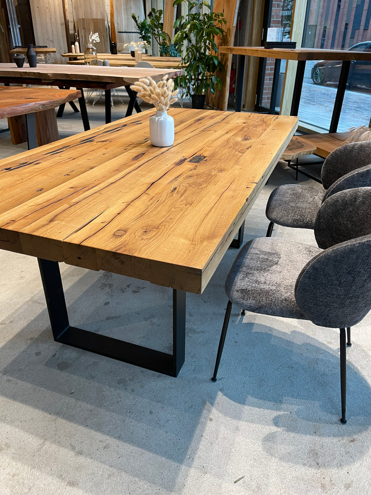 Esstisch Eichenholz Altholz Massivholz 200x100cm | Holzwerk Hamburg