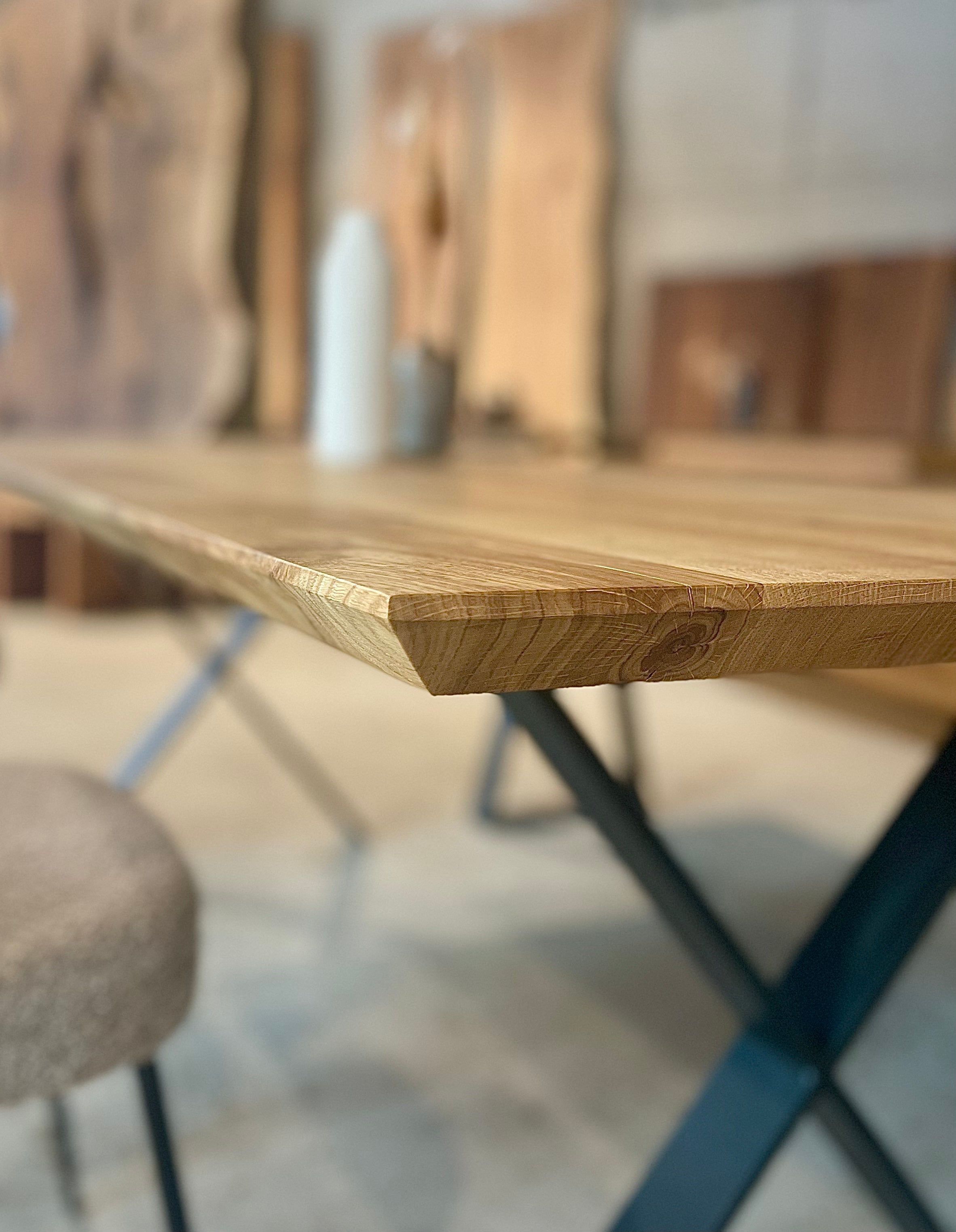 Esstisch Schweizer Kante | Holzwerk Hamburg 