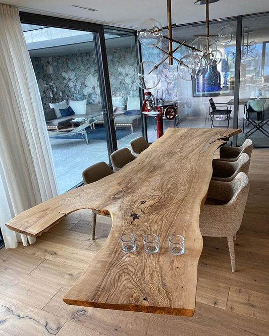 Esstisch Unikate  | Tisch Unikate mit außergewöhnlichen Formen | Holzwerk Hamburg