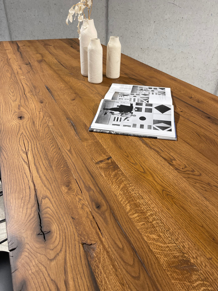 Bartisch Massivholztisch | Hochtisch Massivholz | Bar Tisch Eichenholz
