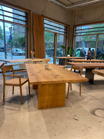 Esstisch aus Massivholz Eiche Natur geölt | jede Größe möglich | Dein Wunschtisch nach Maß von Holzwerk Hamburg 