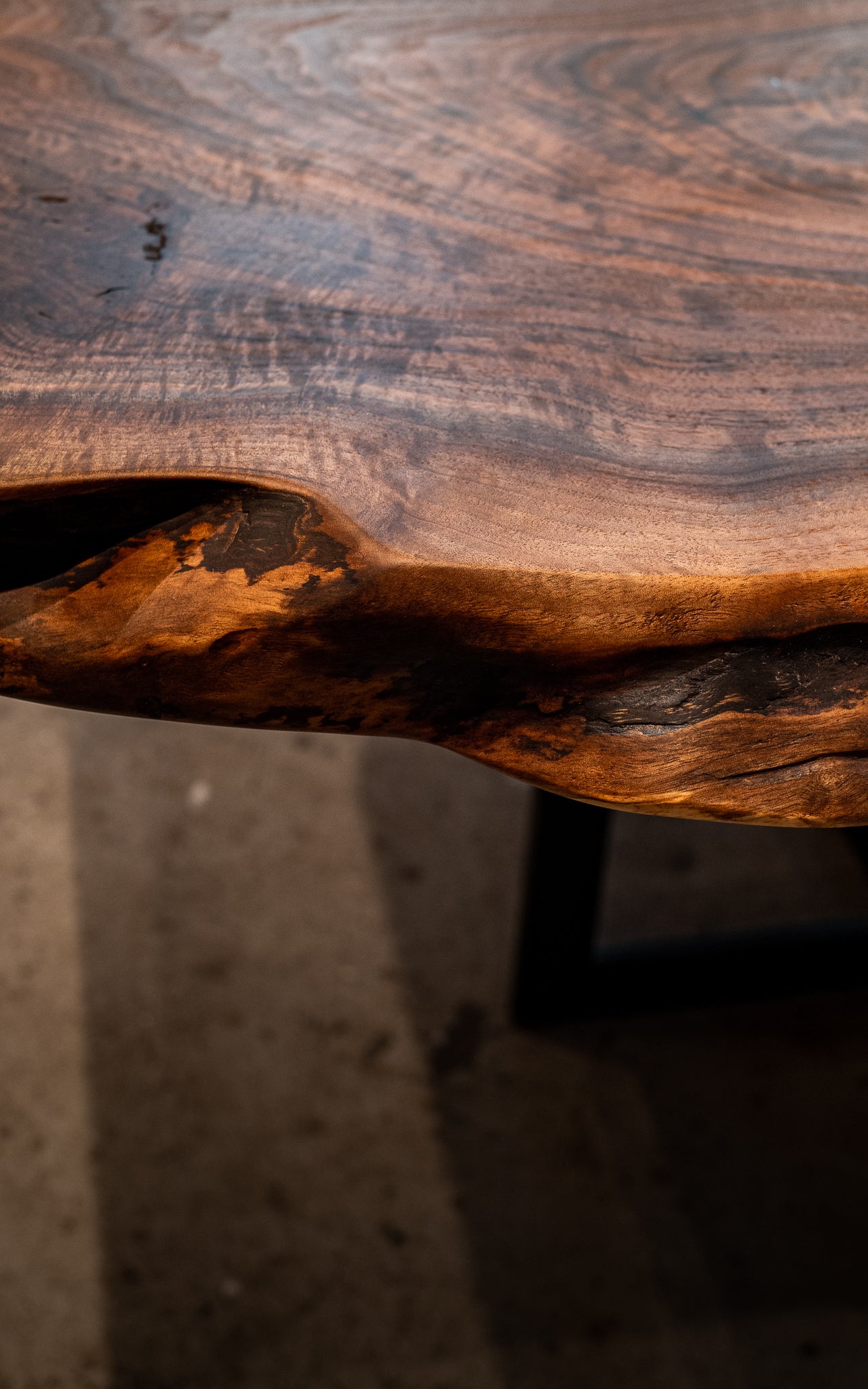 Massivholz Esstisch Nussbaum Butterfly