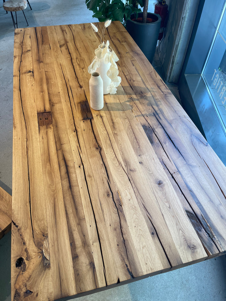 Tischplatte aus Massivholz | rustikal Holz
