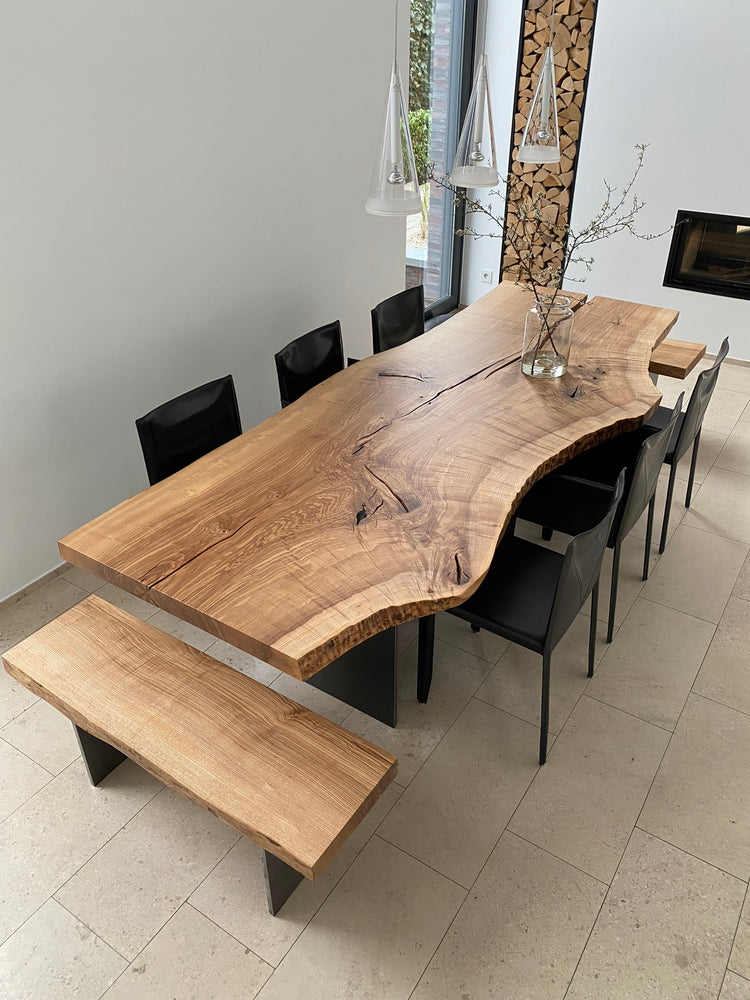 Tisch Unikat Esstisch Massivholz 