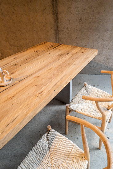 Fishbone Chair | Table | Tisch Holz | Esstisch Holz nach Maß