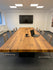 Massiver Konferenztisch aus Hamburg in Eiche Altholz