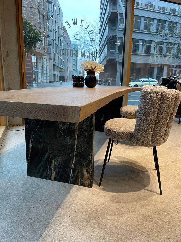 Designtisch Tisch Mamor Massivholztisch nach Maß | Holzwerk Hamburg 