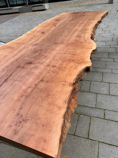 Naturholztisch aus Platanenholz | Holzwerk Hamburg 