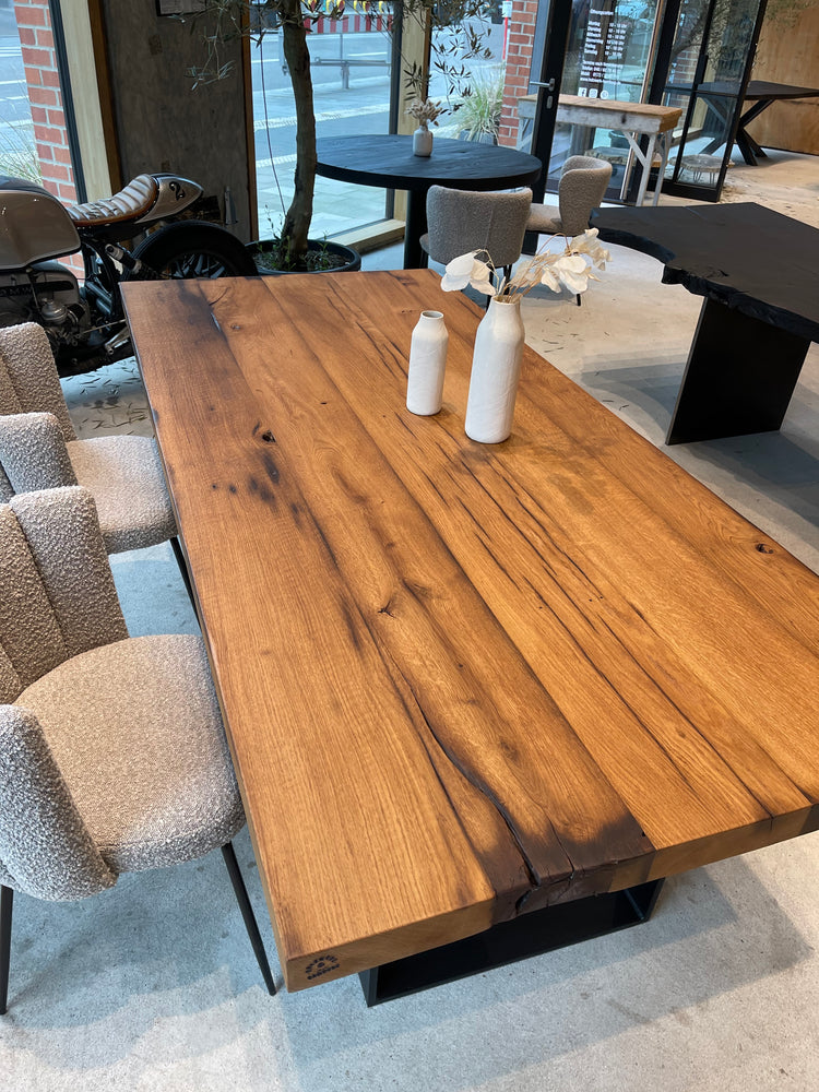 Tischplatte aus Massivholz mit Charakter | Holzwerk Hamburg 
