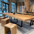 Massivholztisch Zeder aus einem Stück | Holzwerk Hamburg