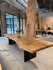 Massivholztisch Eiche aus einem Stück | Monolith Tisch Eiche | Holzwerk Hamburg